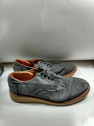 Toms wingtip canvas brogue - wingtip,